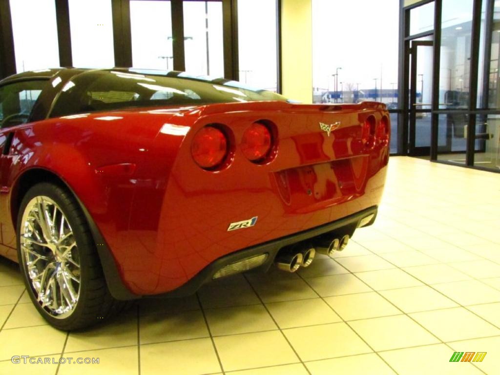 2011 Corvette ZR1 - Crystal Red Tintcoat Metallic / Ebony Black photo #21