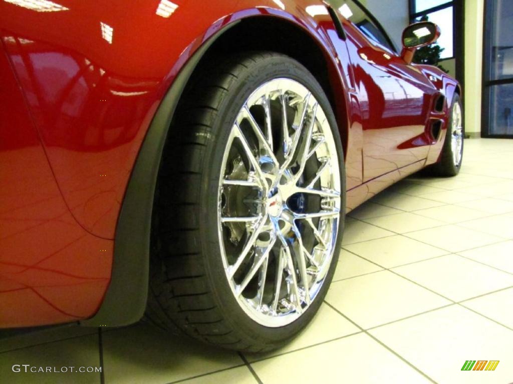 2011 Corvette ZR1 - Crystal Red Tintcoat Metallic / Ebony Black photo #24