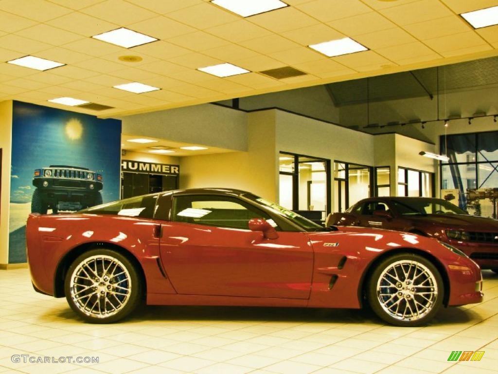 2011 Corvette ZR1 - Crystal Red Tintcoat Metallic / Ebony Black photo #26