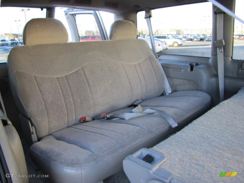 Medium Gray Interior 2000 Chevrolet Astro LS AWD Passenger Van Photo #41618081