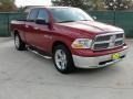 2009 Inferno Red Crystal Pearl Dodge Ram 1500 SLT Quad Cab  photo #1