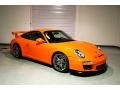 2010 Orange Porsche 911 GT3  photo #1