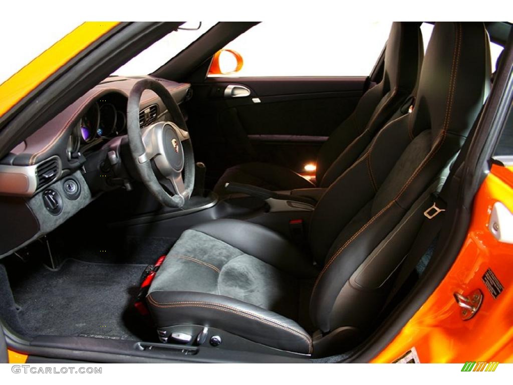 2010 911 GT3 - Orange / Black w/Alcantara photo #5