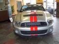 Ingot Silver Metallic 2011 Ford Mustang Shelby GT500 SVT Performance Package Convertible Exterior