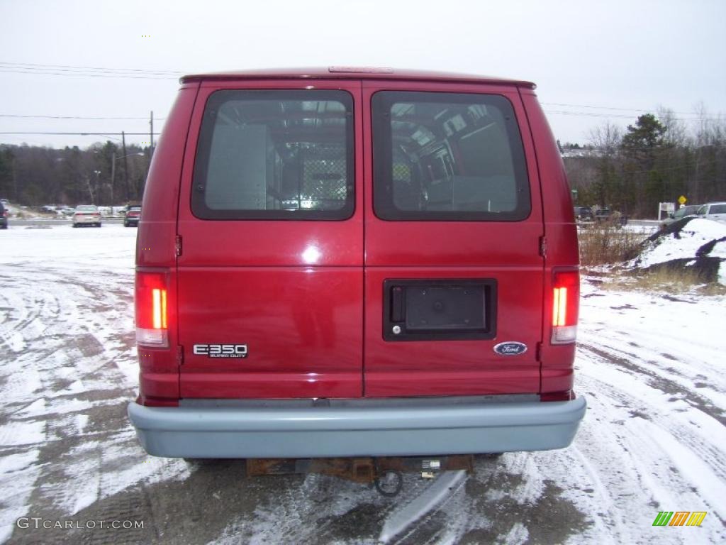 Toreador Red Metallic 2000 Ford E Series Van E350 Commercial Exterior Photo #41618926