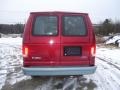  2000 E Series Van E350 Commercial Toreador Red Metallic