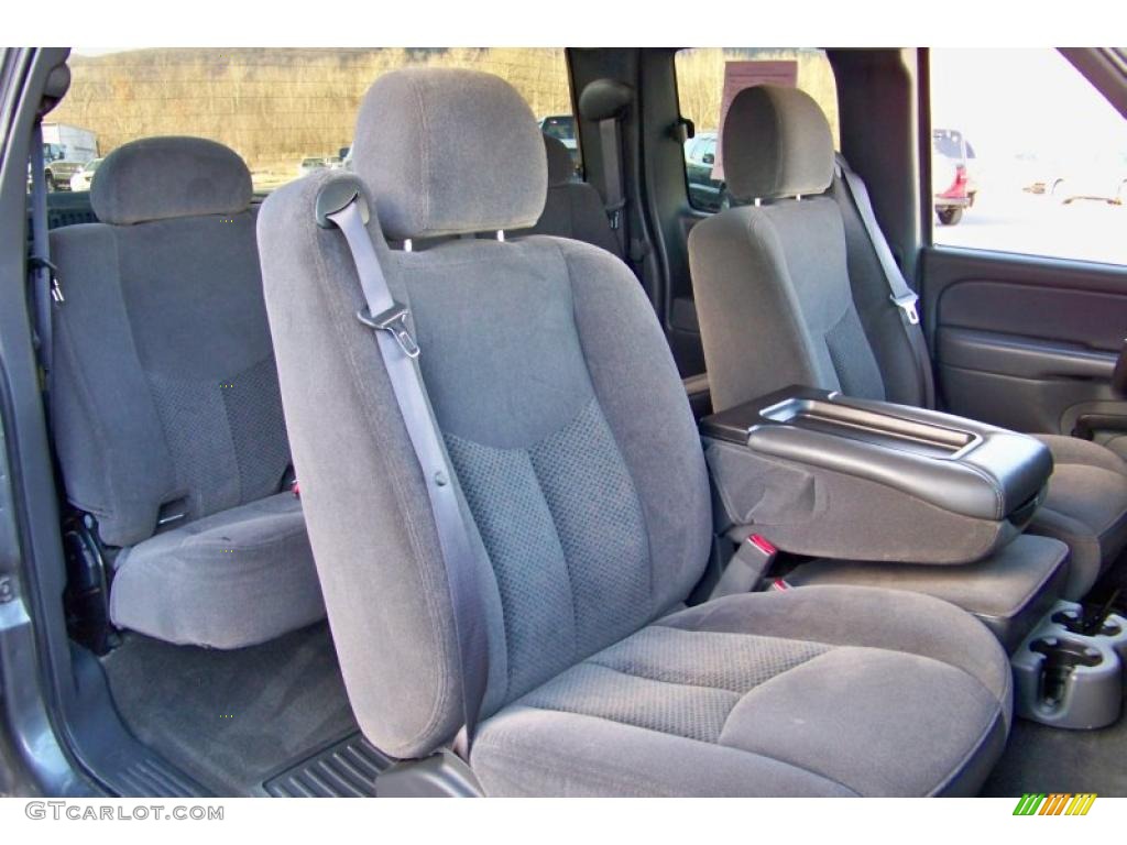 2006 Silverado 1500 Z71 Extended Cab 4x4 - Graystone Metallic / Dark Charcoal photo #15