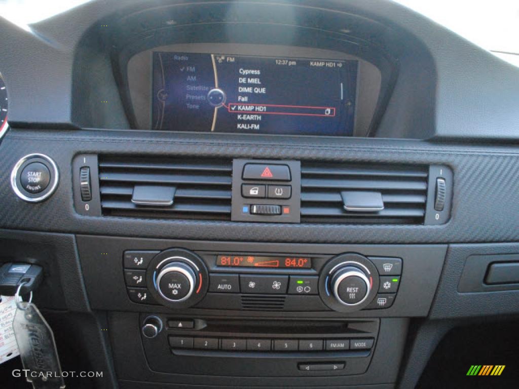2009 BMW M3 Coupe Controls Photo #41620066