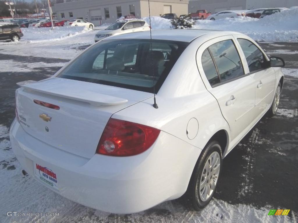 2010 Cobalt LT Sedan - Summit White / Ebony photo #9