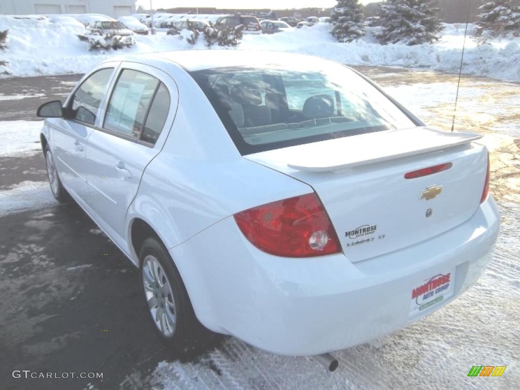 2010 Cobalt LT Sedan - Summit White / Ebony photo #11