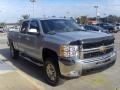 2010 Sheer Silver Metallic Chevrolet Silverado 2500HD LTZ Crew Cab 4x4  photo #9