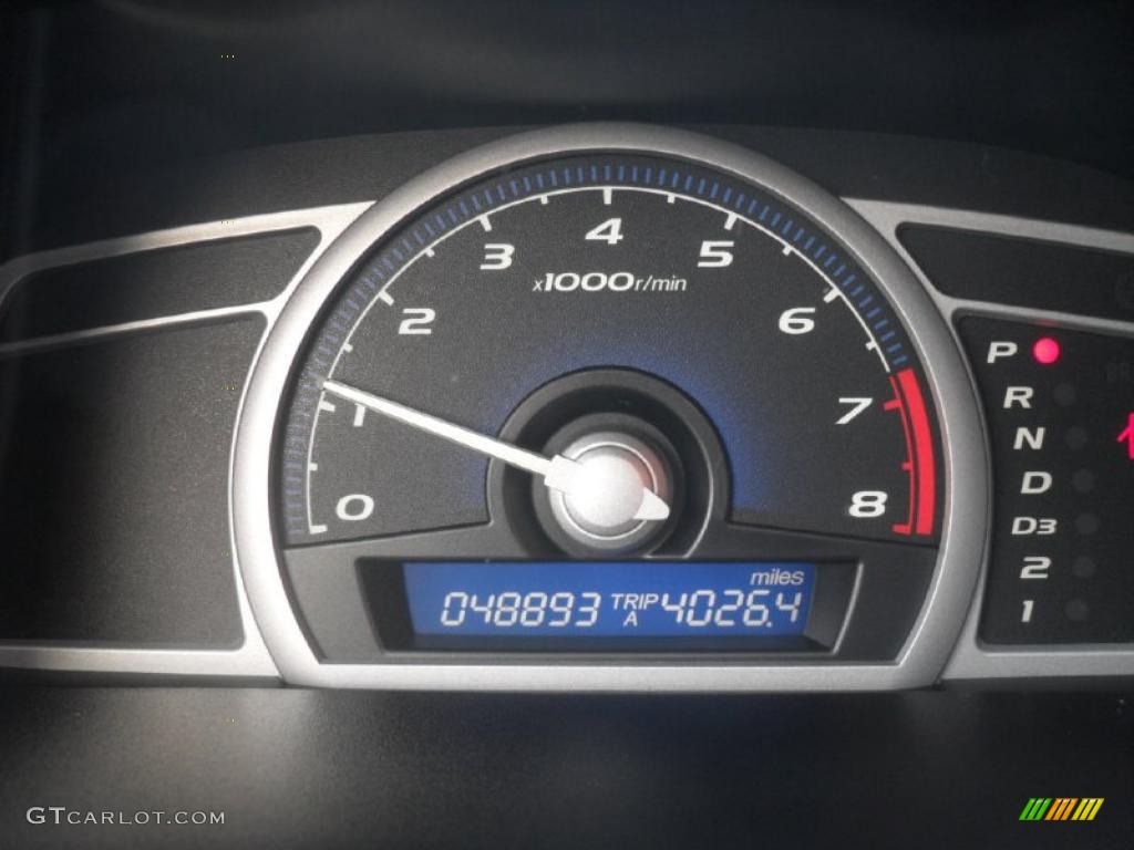 2007 Honda Civic EX Coupe Gauges Photo #41622438