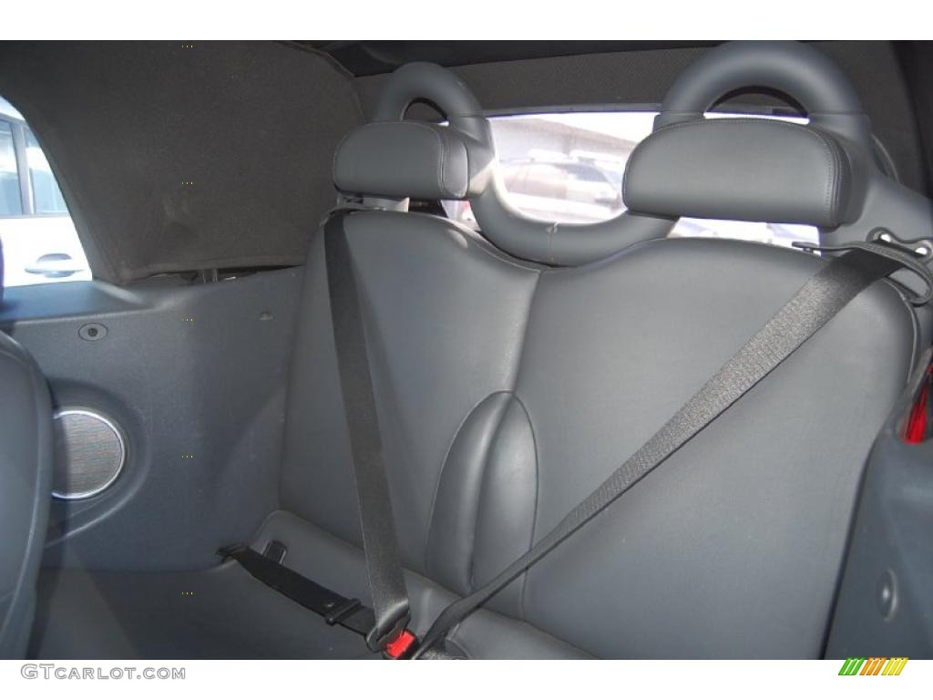 Carbon Black/Black Interior 2007 Mini Cooper Convertible Photo #41622442
