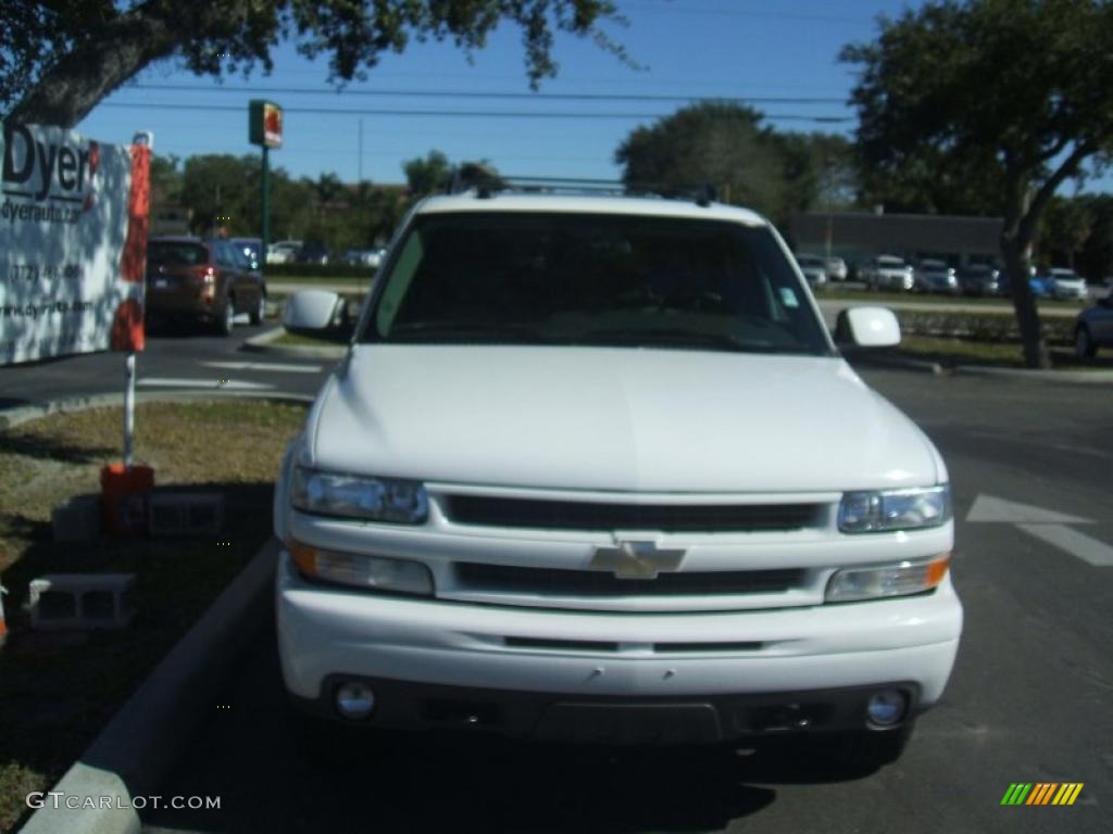 2005 Tahoe Z71 4x4 - Summit White / Tan/Neutral photo #2