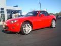 True Red 2006 Mazda MX-5 Miata Grand Touring Roadster Exterior