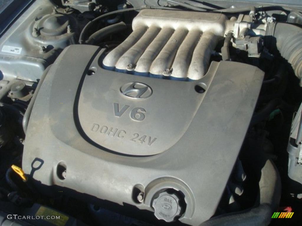 2000 Hyundai Sonata GLS Engine Photos