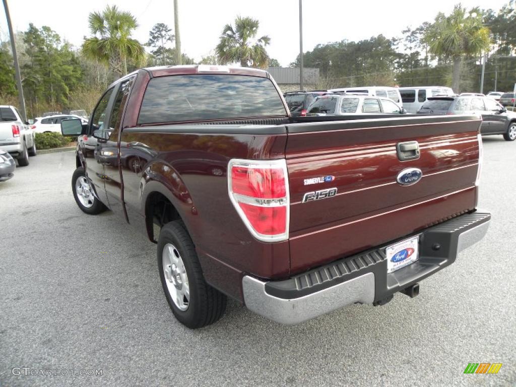 Royal Red Metallic 2009 Ford F150 XLT SuperCab Exterior Photo #41624430