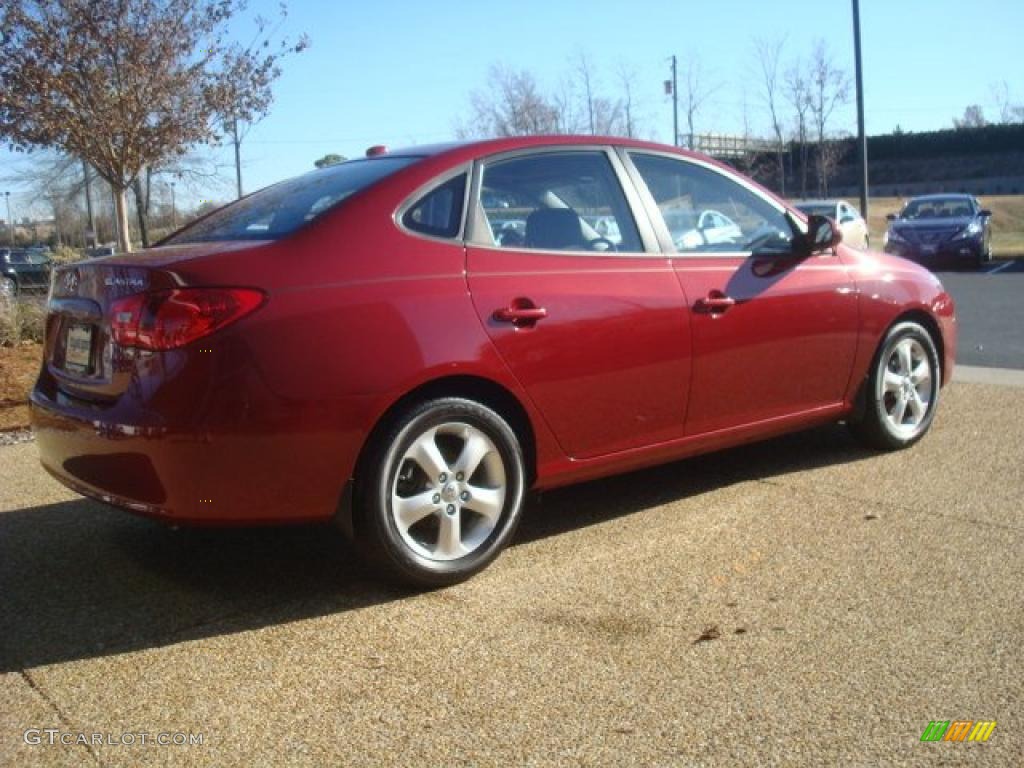 Apple Red Pearl 2008 Hyundai Elantra SE Sedan Exterior Photo #41625022
