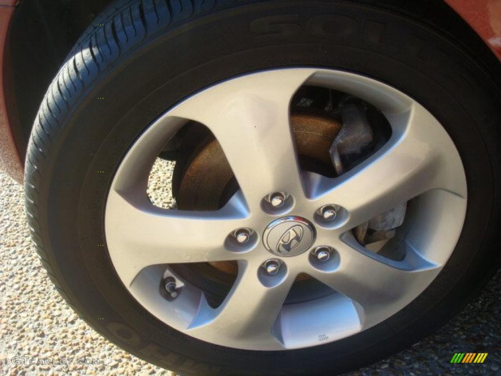 2008 Hyundai Elantra SE Sedan Wheel Photo #41625178