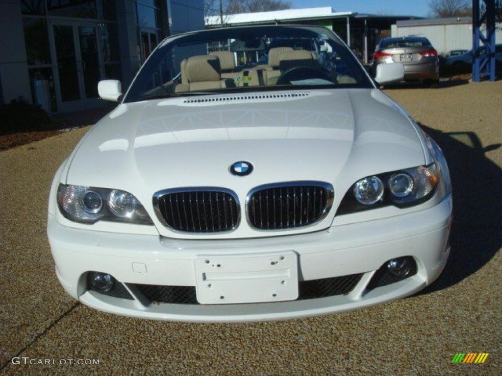 2006 3 Series 330i Convertible - Alpine White / Sand photo #7