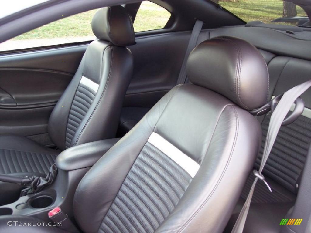 Dark Charcoal Interior 2004 Ford Mustang Mach 1 Coupe Photo #41626606