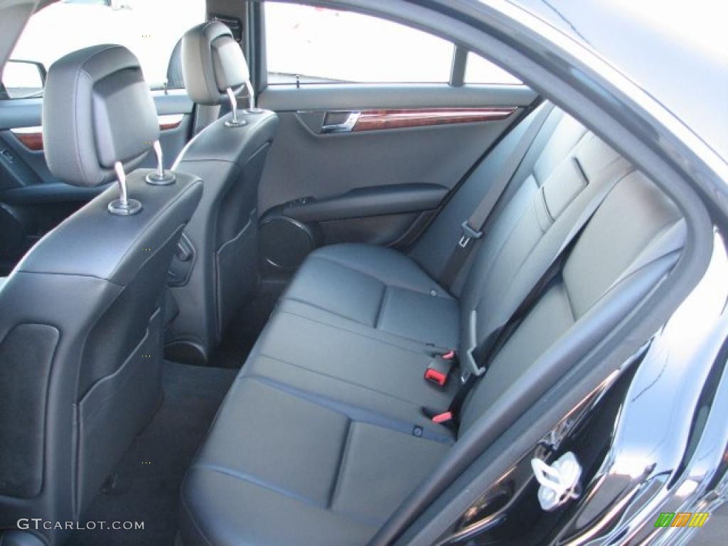 2011 C 300 Sport 4Matic - Black / Black photo #6