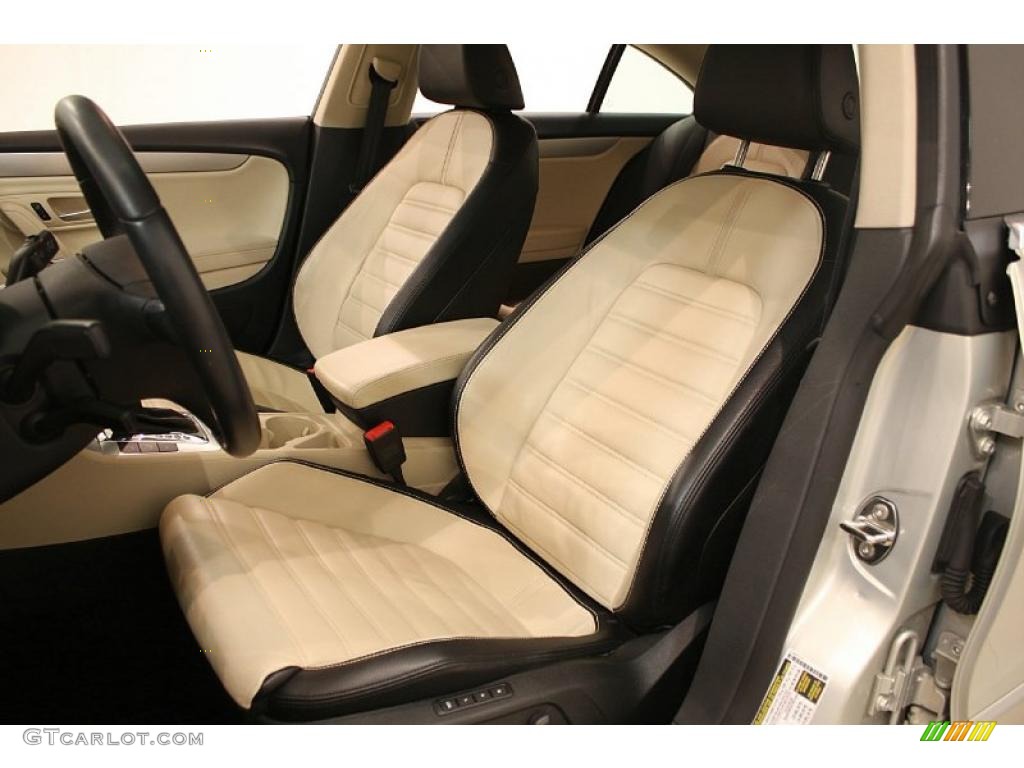 2009 CC Luxury - White Gold Metallic / Cornsilk Beige Two-Tone photo #10