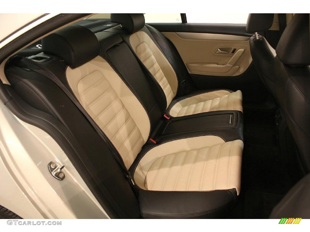 Cornsilk Beige Two-Tone Interior 2009 Volkswagen CC Luxury Photo #41628265