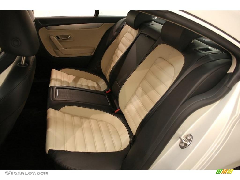 Cornsilk Beige Two-Tone Interior 2009 Volkswagen CC Luxury Photo #41628277
