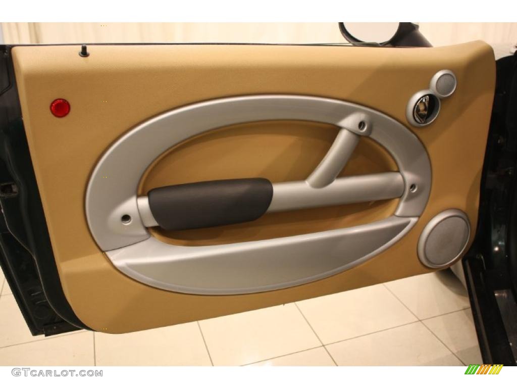 2002 Cooper Hardtop - British Racing Green Metallic / Cordoba Beige photo #5