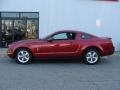 Redfire Metallic 2007 Ford Mustang V6 Premium Coupe Exterior