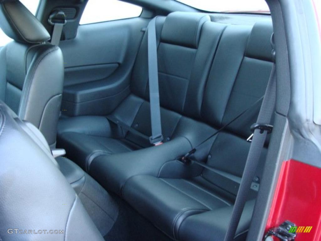 2007 Mustang V6 Premium Coupe - Redfire Metallic / Dark Charcoal photo #7