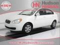 Nordic White 2008 Hyundai Accent GLS Sedan