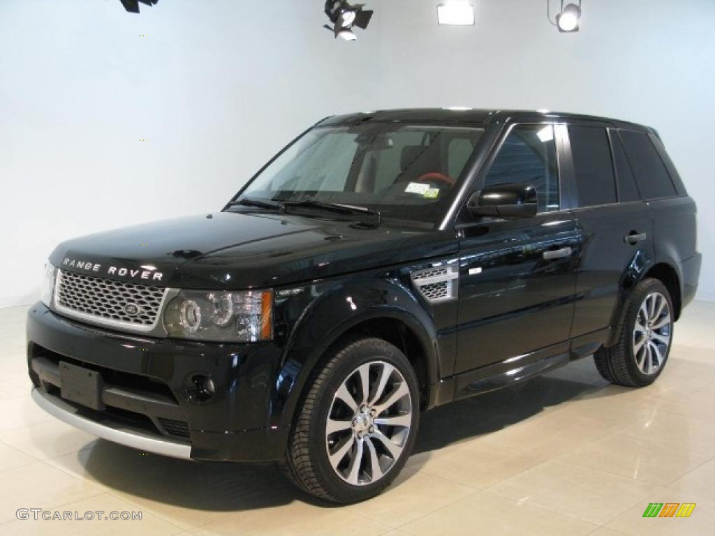 Santorini Black Metallic 2011 Land Rover Range Rover Sport Autobiography Exterior Photo #41633559