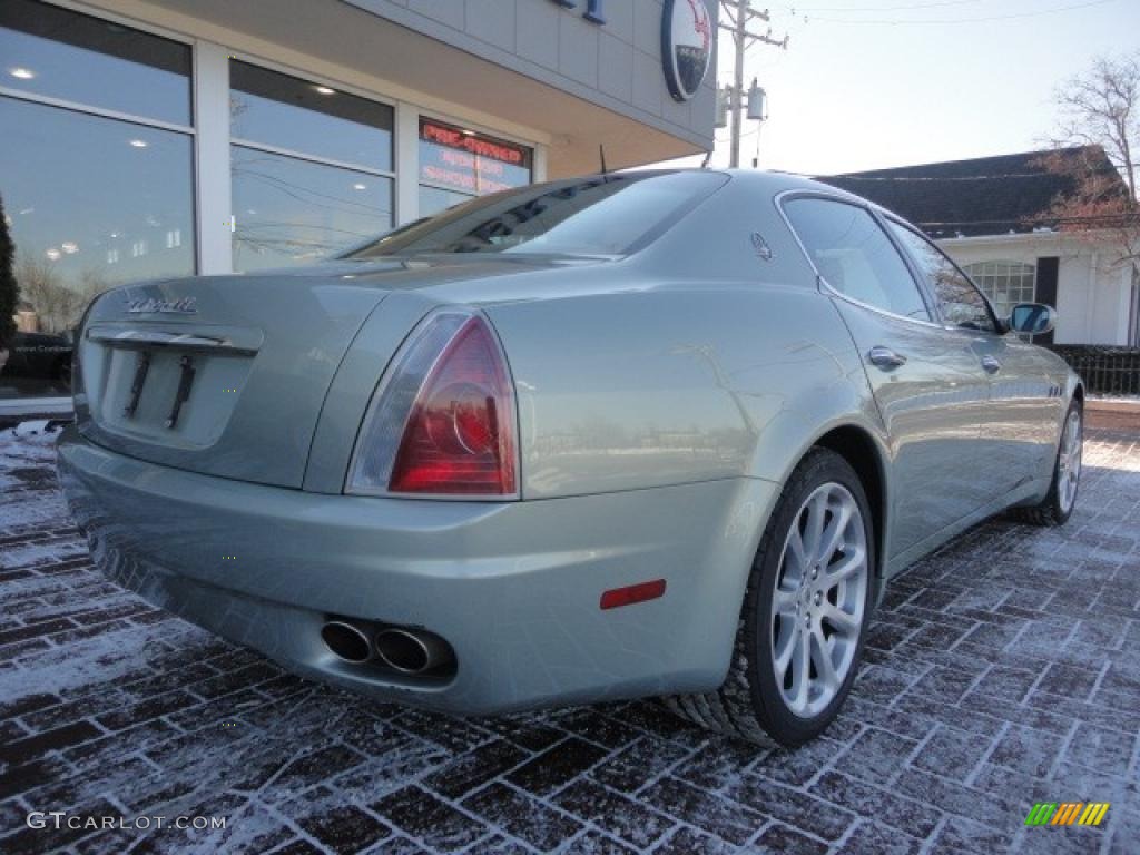 2005 Quattroporte  - Verde Acquamarina (Aqua Green) / Cuoio photo #2