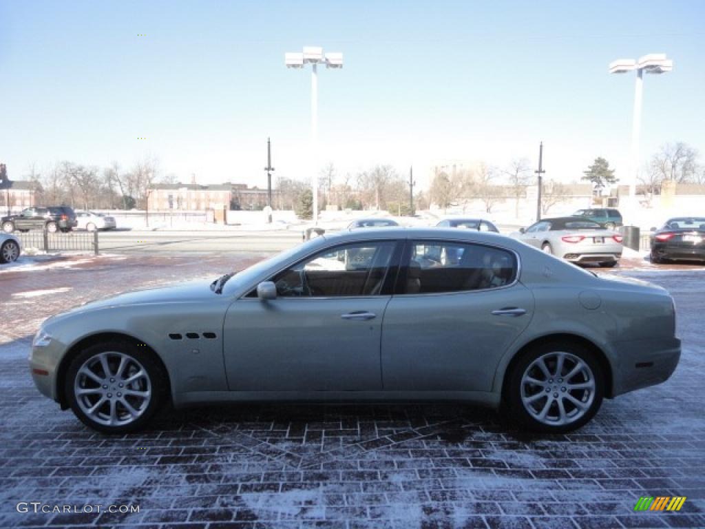 2005 Quattroporte  - Verde Acquamarina (Aqua Green) / Cuoio photo #8