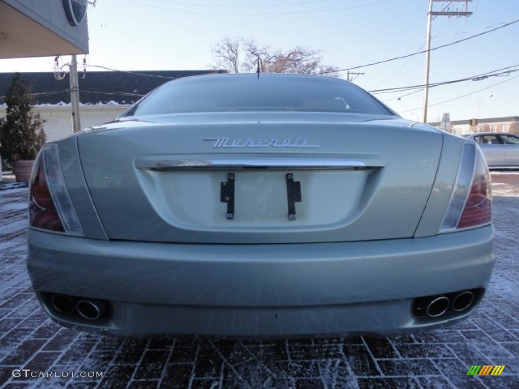 2005 Quattroporte  - Verde Acquamarina (Aqua Green) / Cuoio photo #11