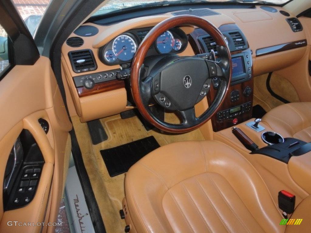 Cuoio Interior 2005 Maserati Quattroporte Standard Quattroporte Model Photo #41634375