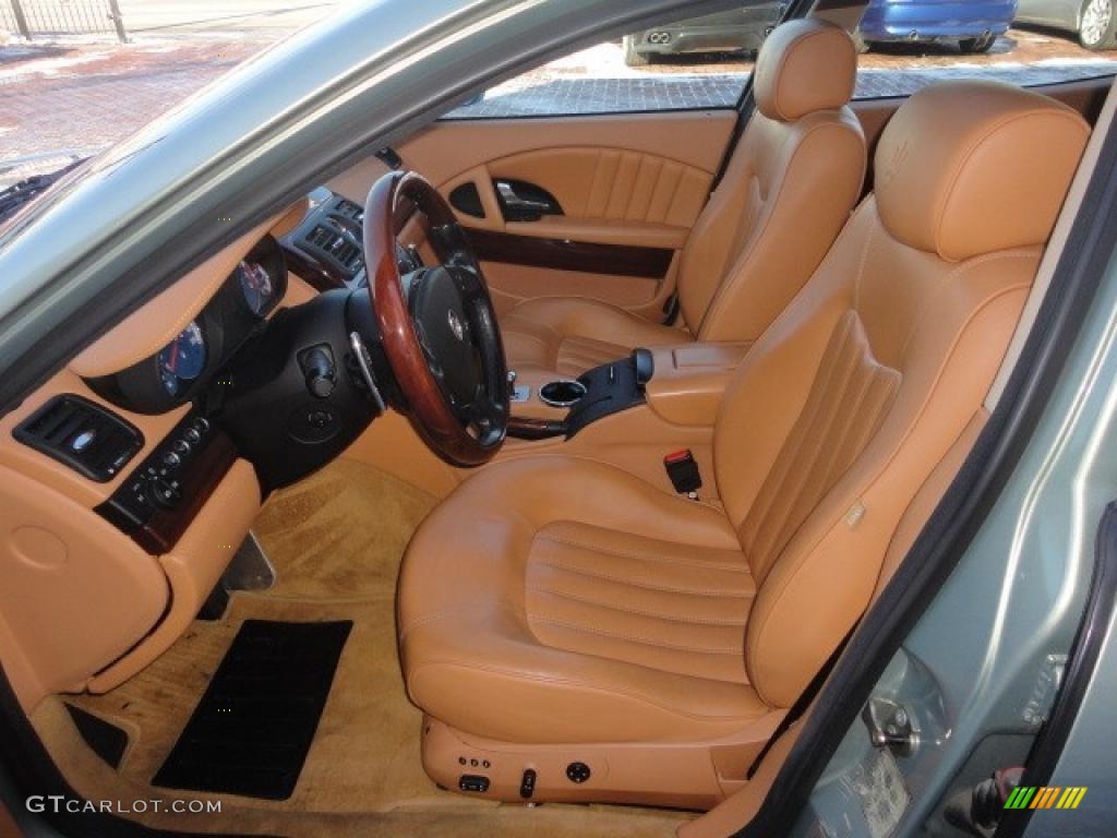 Cuoio Interior 2005 Maserati Quattroporte Standard Quattroporte Model Photo #41634387