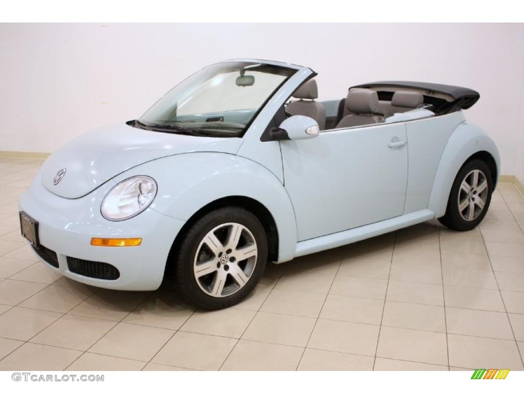 Aquarius Blue 2006 Volkswagen New Beetle 2.5 Convertible Exterior Photo #41634535