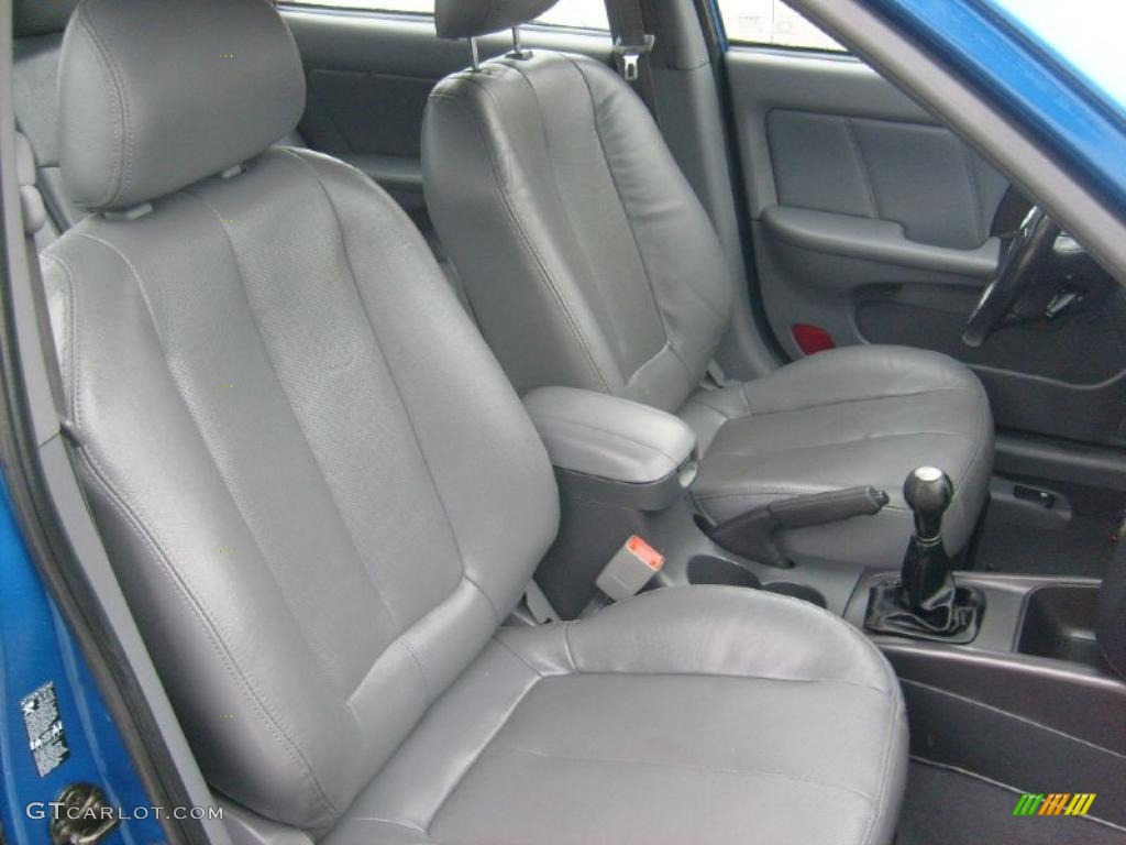 Gray Interior 2005 Hyundai Elantra GT Hatchback Photo #41637703