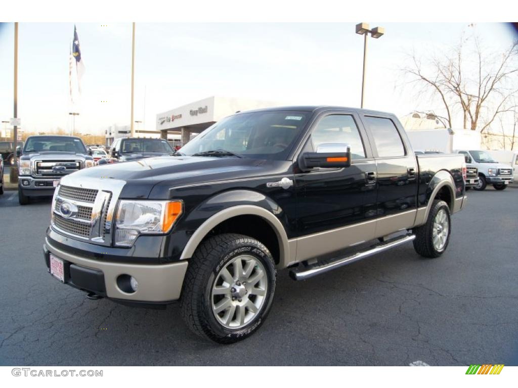 Tuxedo Black 2010 Ford F150 King Ranch SuperCrew 4x4 Exterior Photo #41637783