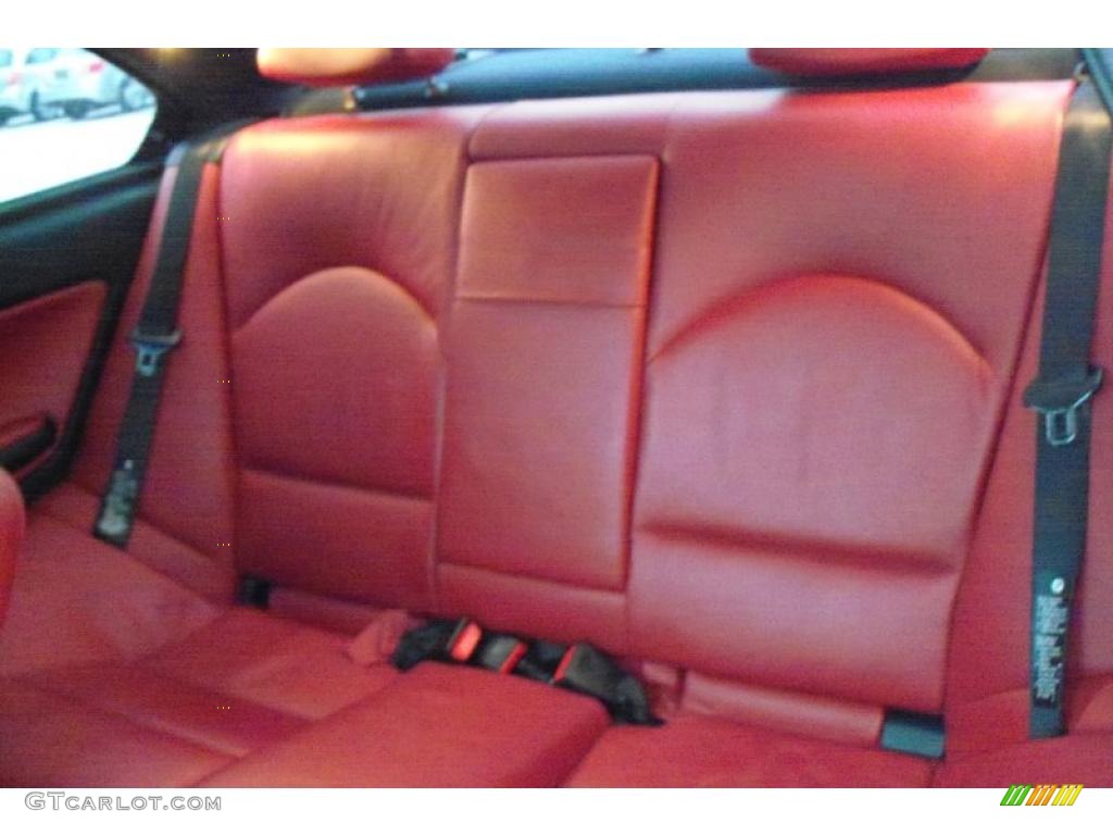 Imola Red Interior 2002 BMW M3 Coupe Photo #41637791