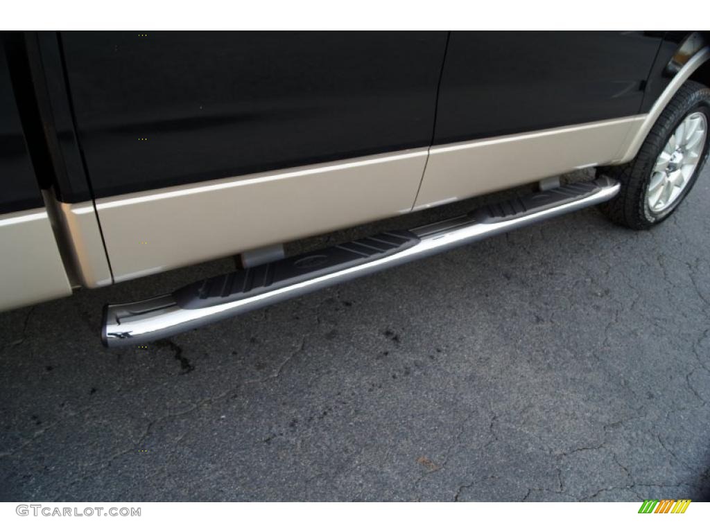 2010 F150 King Ranch SuperCrew 4x4 - Tuxedo Black / Chapparal Leather photo #15