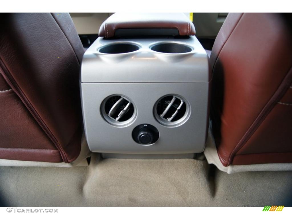 2010 F150 King Ranch SuperCrew 4x4 - Tuxedo Black / Chapparal Leather photo #25