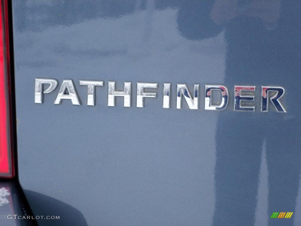 2007 Pathfinder SE 4x4 - Silverton Blue / Graphite photo #7