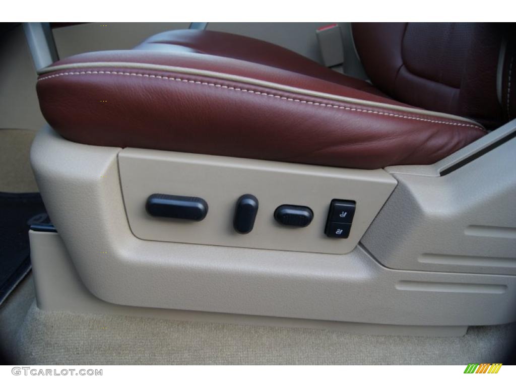 2010 F150 King Ranch SuperCrew 4x4 - Tuxedo Black / Chapparal Leather photo #28