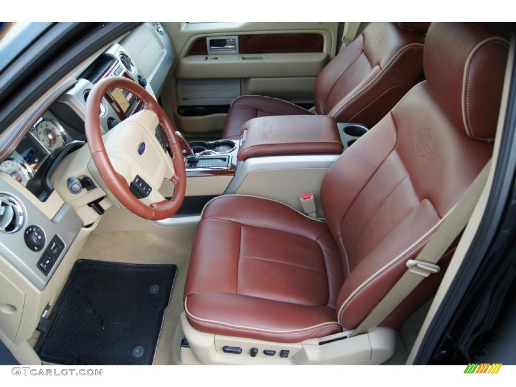 2010 F150 King Ranch SuperCrew 4x4 - Tuxedo Black / Chapparal Leather photo #29