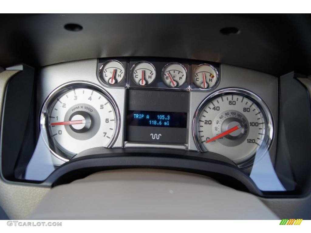 2010 F150 King Ranch SuperCrew 4x4 - Tuxedo Black / Chapparal Leather photo #31