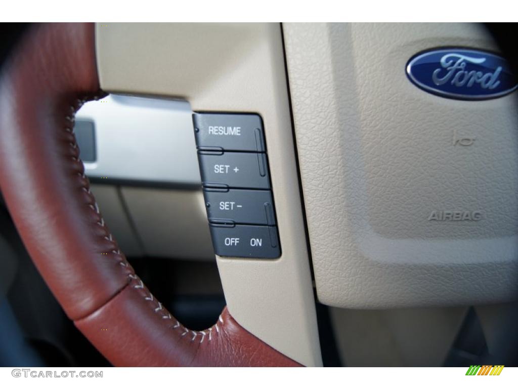 2010 F150 King Ranch SuperCrew 4x4 - Tuxedo Black / Chapparal Leather photo #32